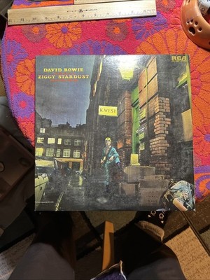 David Bowie Ziggy Stardust LP RCA Victor LSP-4702 Early US Press Vinyl Record
