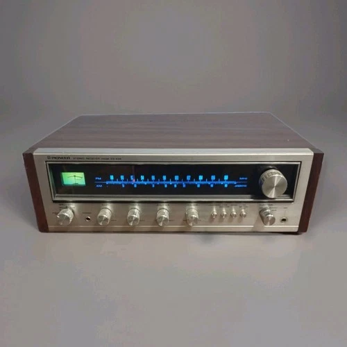 Pioneer SX-434 Vintage Stereo Receiver  Clean And Works new led lights face rare
