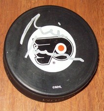 Mike Keenan Signed Hockey Puck Philadelphia Flyers Autograph Puck