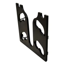 Triton Boat Rod Holder Panel 306103 | 19 TRX Black Starboard