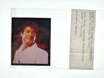 Rocky IV   1985 - 1 Großbild-Pressedia   Sylvester Stallone
