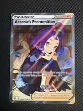 Acerola's Premonition TG24/TG30 Swsh09: Brilliant Stars Trainer Gallery Holo