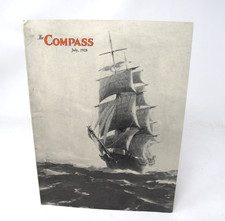 1928 Vacuum Oil Company COMPASS Marine Magazine Sir James Clark Ross WHALER