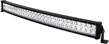 AUXTINGS - 32" 180W Curved LED Light Bar Spot Flood Combo - Black