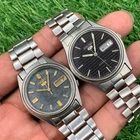 Lot of 2 Vintage Saiko 5 Automatic Japan-Made Men’s Watches – Fully Working