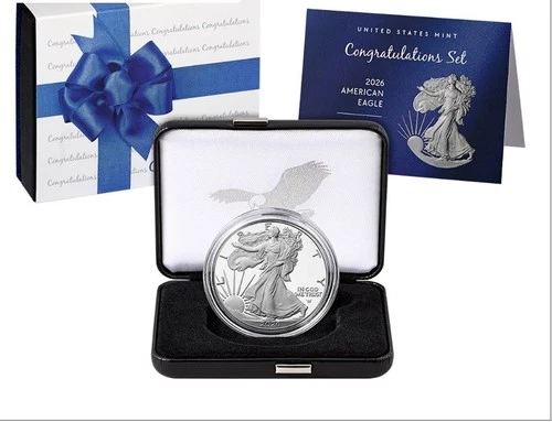 2026 P Congratulations Set American Eagle 1oz Silver Proof Coin