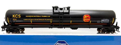 COCHE CISTERNA HO ATHEARN 18012 62' KANSAS CITY SOUTH TRAINING CAR KCS # 954 | Condition: New