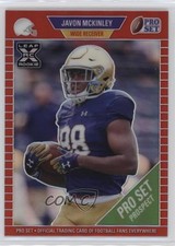 2021 Leaf Pro Set Metal Red Rainbow /100 Javon McKinley #38 0q3