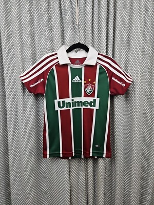 Fluminense★BRASIL★サッカーウェア★Mサイズ ★adidas Vintage ADIDAS Fluminense FC 2008 Home Jersey Youth 3T | eBay