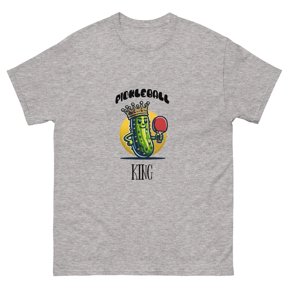 Pickleball King Unisex classic tee, sports, fun, sports tshirt
