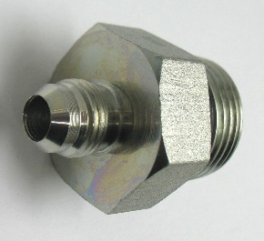 Hydraulic Adapter Fitting AF C5315-10-10 - #10 Male JIC To #10 Male O-Ring Boss