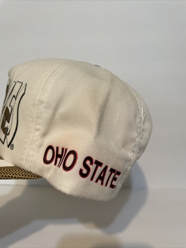 Cappello Vintage Ohio State Buckeyes SnapBack Stampa Puff Football Bill NCAA - Foto 7 di 17