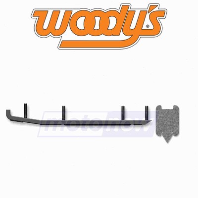 Woodys Ace Flat-Top Carbide Runners for 2002 Ski-Doo MX Z 800 Sport - Skis dv
