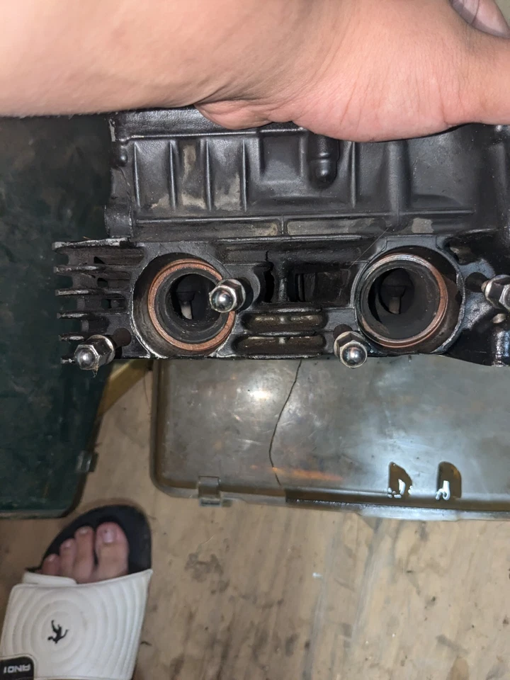 Honda Nighthawk 650 1983 motor extremo superior culata Foto 2 de 4