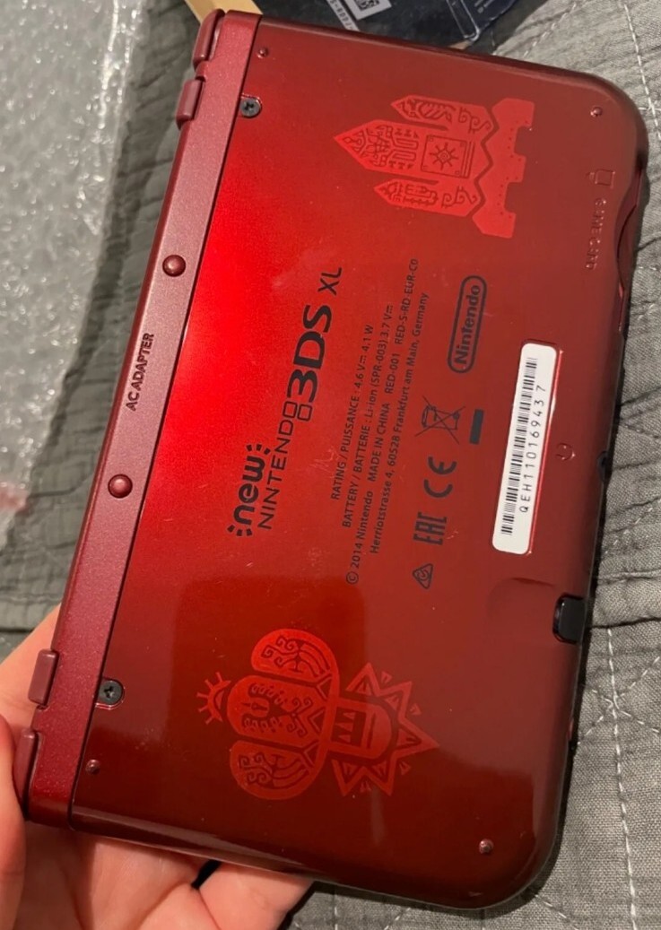 Nintendo 3DS XL Limited Edition Monster Hunter Generations eBay