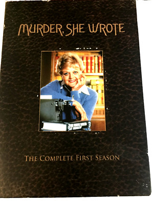 Murder She Wrote The Complete First Season Box Set DVD Ships With Tracking