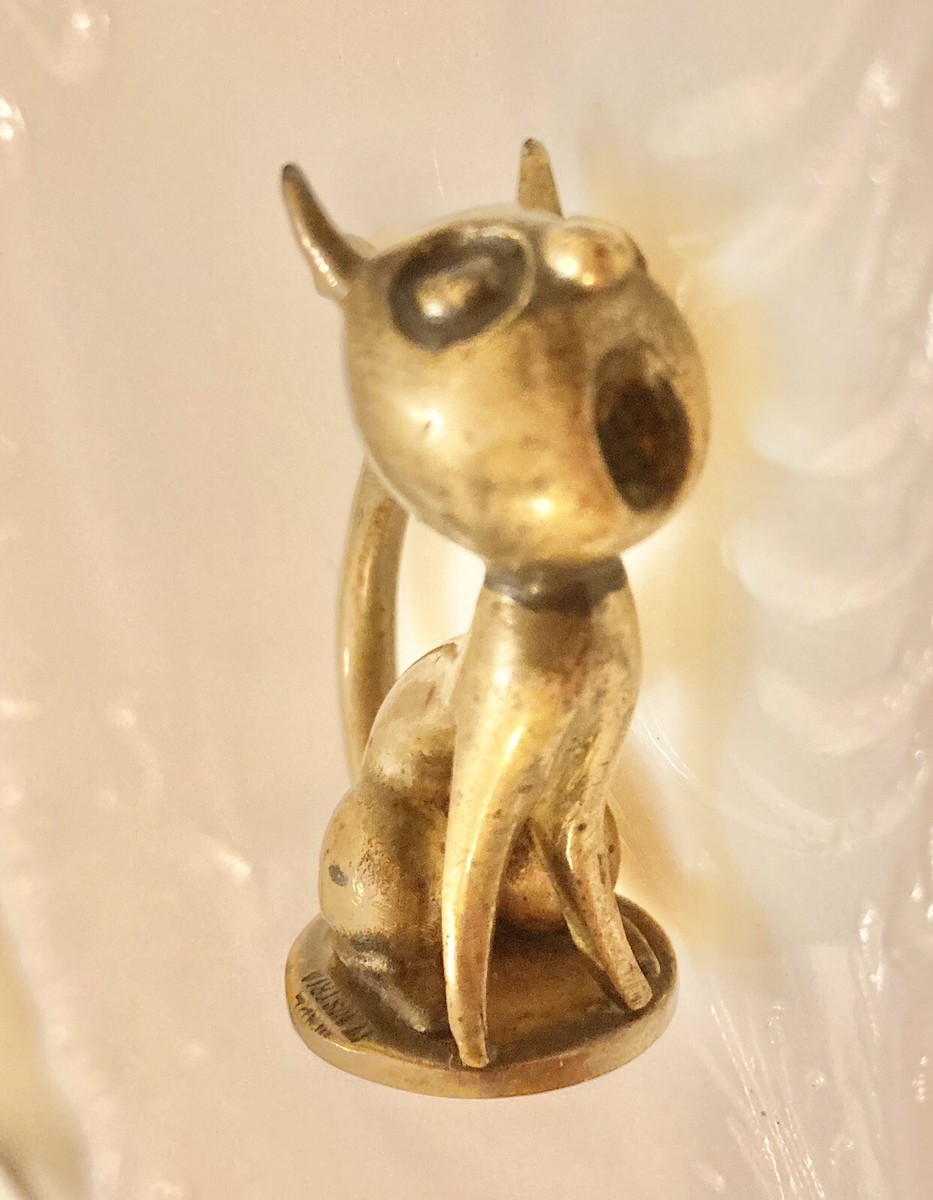 Karl Hagenauer 真鍮 置物 アールデコ オブジェ アンティーク ANTIQUE 1930's HAGENAUER ART DECO Marked On Base “MADE IN AUSTRIA