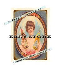 Beer classic drink metal tin sign room restaurant rustic tavern pubsdecor