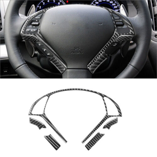 41Pcs Carbon Fiber Full Interior Kit Cover Trim For Infiniti G37 Sedan - Picture 2 of 20