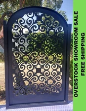 Custom Size| Stylish Art Design| Pedestrian Metal Fence| Gate For Home Security