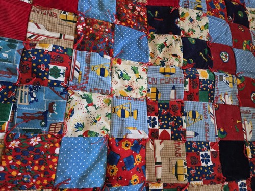 Wunderschöne bunte Frösche und Blumen handgenäht Quilt 84” x 67” Vintage 80’er - Bild 4 von 11
