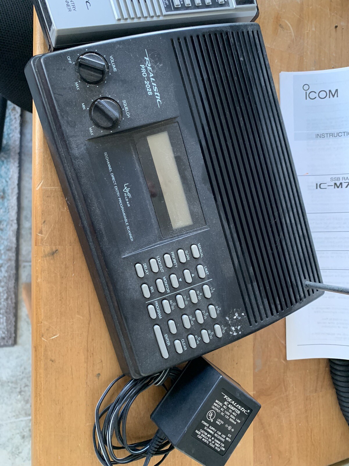 Lot Of 3 Three Radio Shack Realistic Scanners eBay