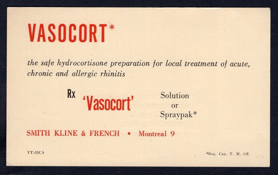 Tarjeta postal precancelada de Canadá años 50 a un médico en Winnipeg. Publicidad médica Foto 3 de 3