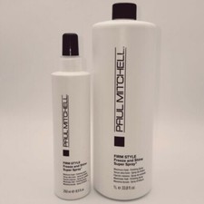 Paul Mitchell Freeze and Shine Spray 33.8 oz 8.5 oz Duo