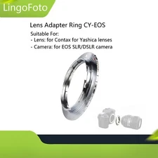 Lens Adapter CY-EOS for Contax for Yashica CY Lens to for EF Mount EOS SLR/DSRL