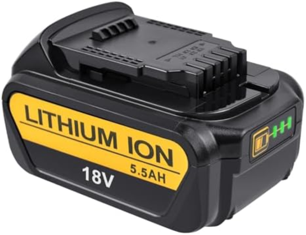 18V 5500mAh Batteria per DeWalt DCB180 DCB181 DCB182 DCB184 DCB201 DCB201-2 DCB2