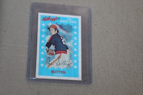 1982 Kellogg's 3-D Super Stars Baseball Card Complete Finish Your List Set UPick - Picture 43 of 130