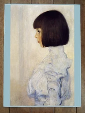 Gustav Klimt's Portrait of Helene Klimt (1898) famous painting Poster 18x24in