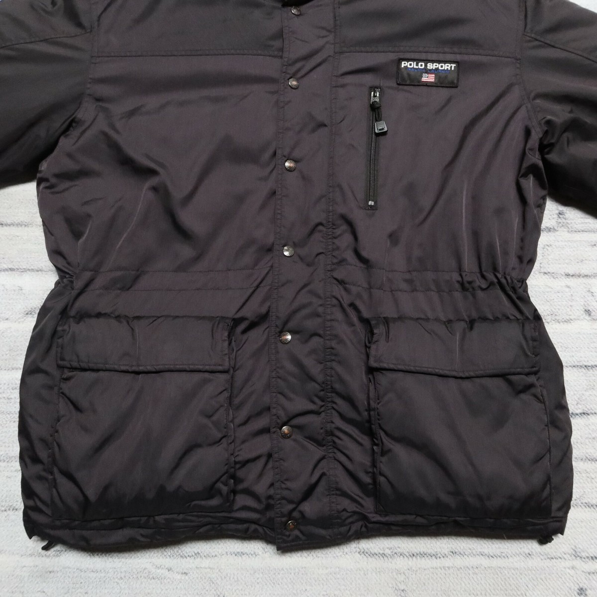 ジャケット・アウター 90s polo Ralph lauren duffle coat Men's 90's Ralph Lauren Wool Hooded Duffel Coat with toggles