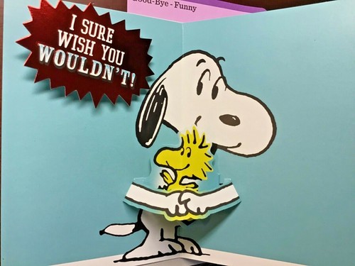 GOODBYE To Co-Worker "You Wiil Be Missed, Good Luck On Your New Job! Hallmark 96 - Picture 22 of 29