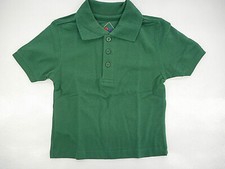 Boys R/K Platinum Green Uniform/Casual Polo Shirt Sizes XXSmall - Large