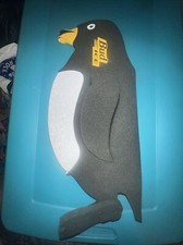 Grand chapeau en mousse de pingouin Budweiser Budweiser très rare 30 ans très bon état