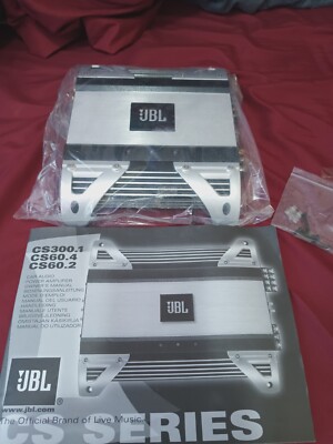 JBL CS60.2 Amplifier Old School Brand New With Manual. 120 W Max FREE SHIPPING 