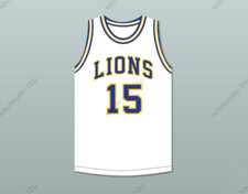 CUSTOM Jeff Hornacek 15 Lyons Township High School  Jersey 1Stitched S-6XL