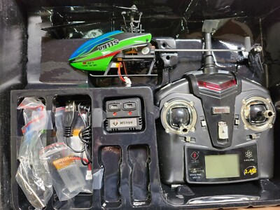 WLtoys V911S 2.4G 4CH 6-Aixs Gyro Flybarless RC Helicopter RTF | eBay