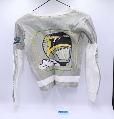 2-pc SET Pajamas Top & Pants Youth Sz 10 Power Rangers in Space 1998 Saban - Picture 3 of 4