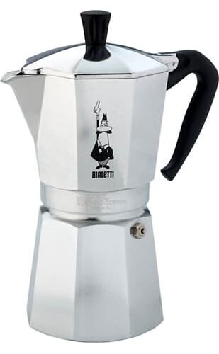 Moka Bialetti Venus 12 Tazze Alluminio 0001698/NW - Espresso Casa