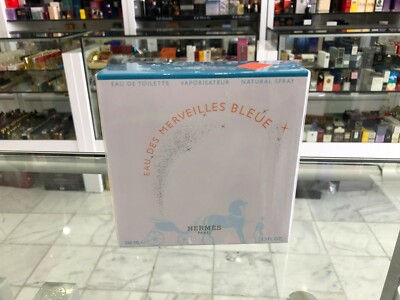 HERMES EAU DES MERVEILLES BLEUE 100 ML EDT COMPANY SEALED | eBay