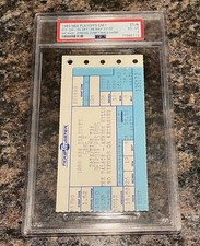 Michael Jordan 1989 1st Conference Finals Gm 1 Ticket Vs Detroit PSA 4
