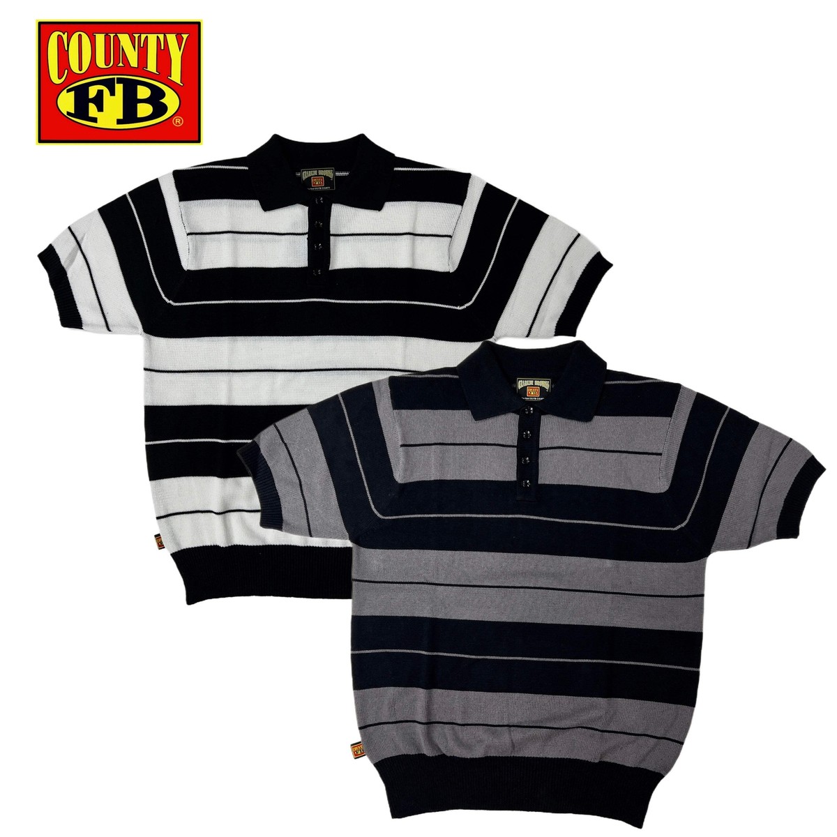 FB County Charlie Brown Shirt - Black/White & Black/Grey | eBay