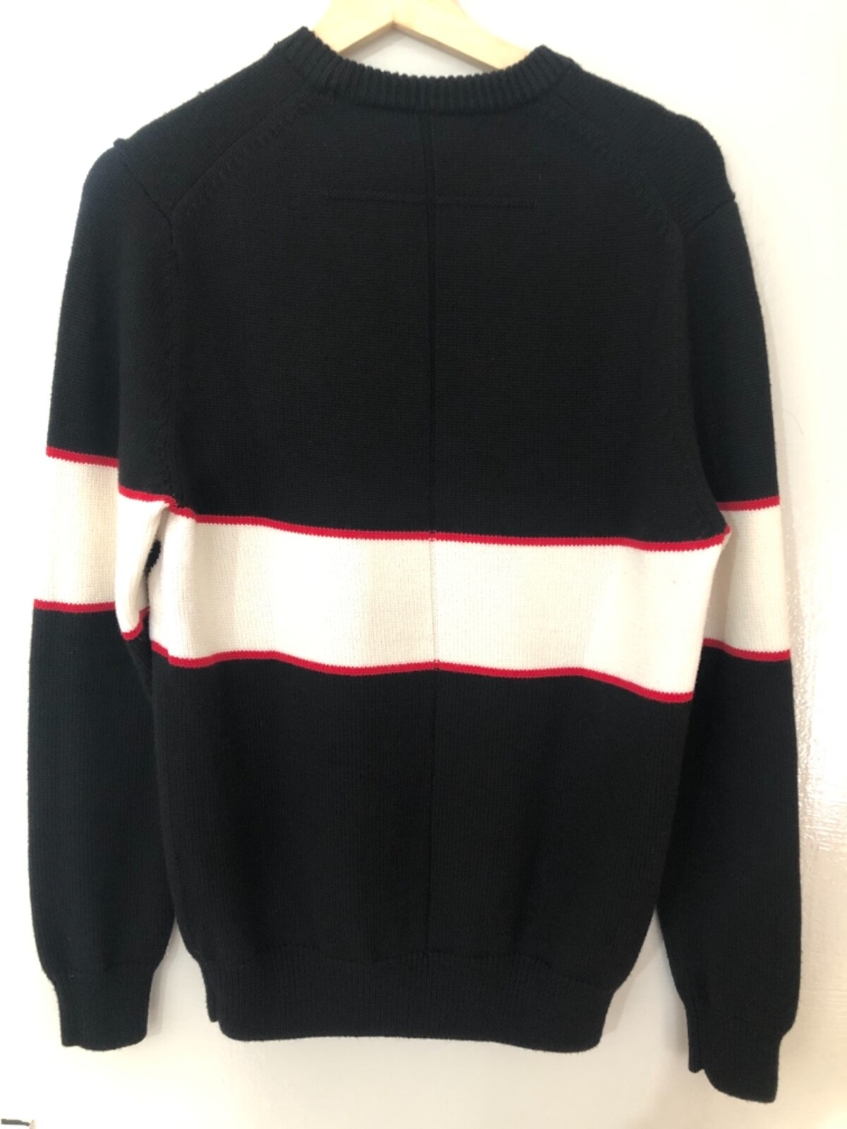 100% authentic Givenchy logo print knit sweater, … - image 3