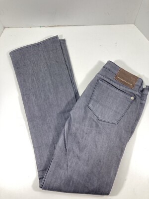 Dawning Of Our Lives Fair Oaks Jeans Women Size 26X34 Gray Boot Cut Stretch NWT