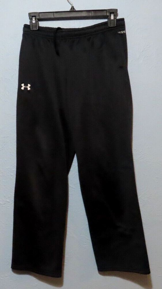 Under Armour Boys YXL Fleece Sweatpants Active Wear Black Youth