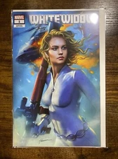 WHITE WIDOW #1 * NM+ * SHANNON MAER TRADE VARIANT LIMITED 500 WITH COA BLACK 🔥