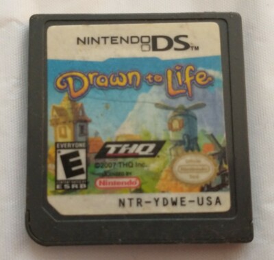 Drawn to Life (Nintendo DS, 2007) | Original game | Cartridge only TESTED