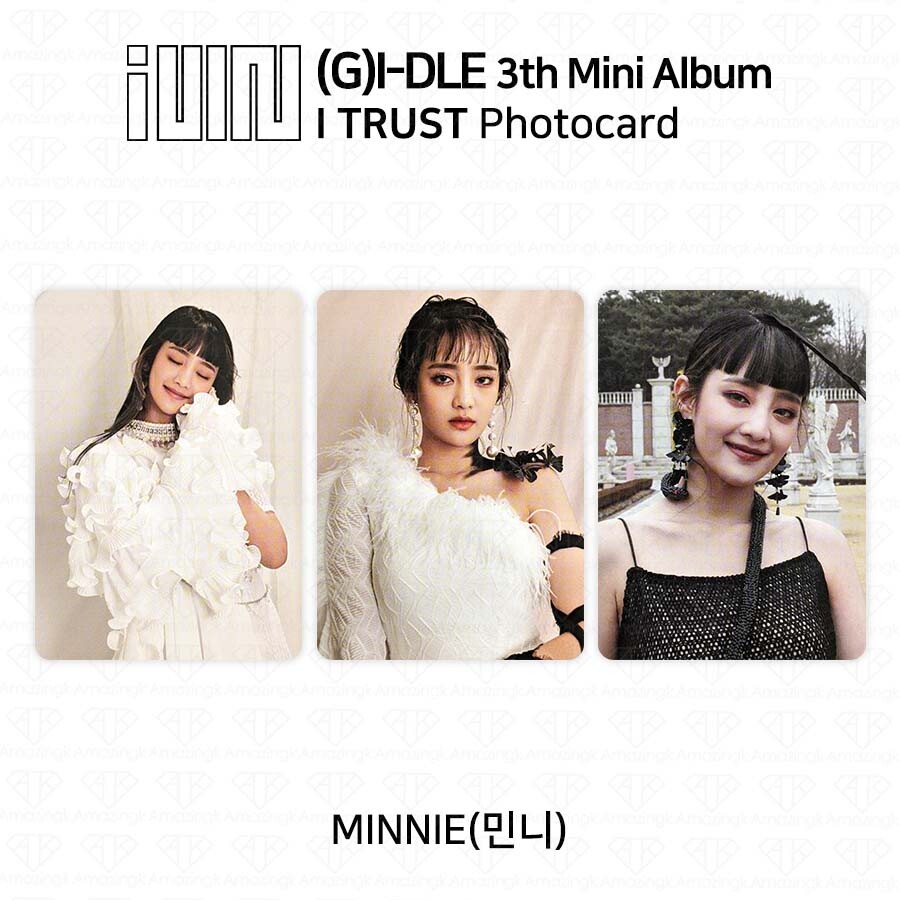 gidle idle i trust アルバム トレカ G)I-DLE G-IDLE 3rd Mini Album I Trust Official Photocard